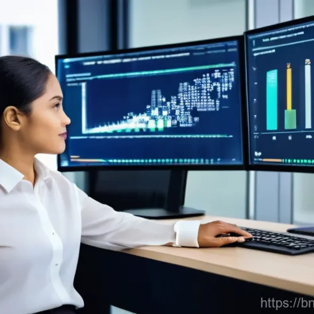 비즈니스 애널리스트 자격증 유효 기간 - **Prompt:** A dynamic, mid-shot of a professional female Business Analyst in her late 20s to early 3...