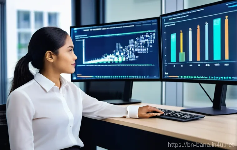 비즈니스 애널리스트 자격증 유효 기간 - **Prompt:** A dynamic, mid-shot of a professional female Business Analyst in her late 20s to early 3...